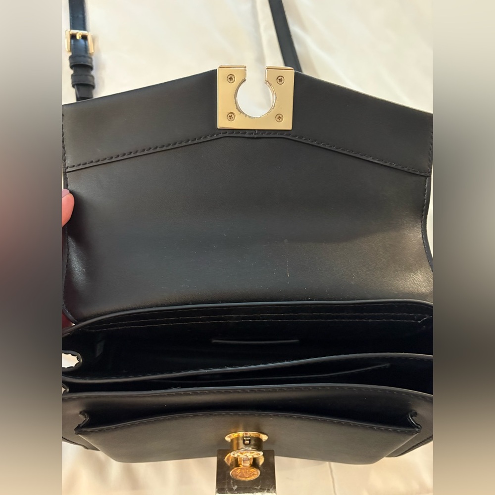 Michael Kors Lita Crossbody with Gold Accent - Removable Strap - Picture 6 of 16